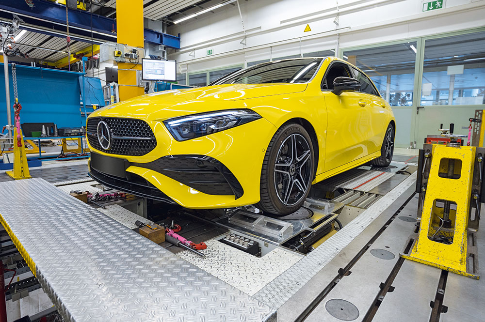 EtherCAT measurement terminals for vehicle development at Mercedes-Benz ...